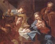 unknow artist The adoration of the shepherds oil painting artist